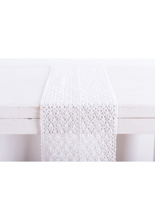 Beauty Home ΔΑΝΤΕΛΑ ΒΑΜΒΑΚΕΡΗ 23CM “ΚΥΚΛΑΜΙΝΟ” Λευκό