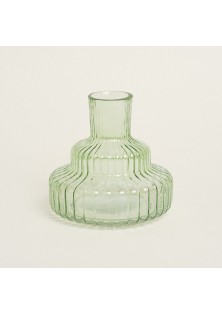 Beauty Home ΒΑΖΟ ΜΕ ΕΠΙΠΕΔΑ 15 x 14 cm Λαχανί