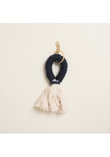 Beauty Home ΜΑΚΡΑΜΕ ΜΠΡΕΛΟΚ 11 x 4 cm ΣΚΟΥΡΟ ΜΠΛΕ