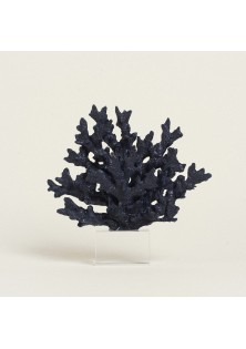 Beauty Home ΚΟΡΑΛΙ ΣΚ. ΜΠΛΕ ΜΕ ΒΑΣΗ PLEXI GLASS 24 x 24 cm