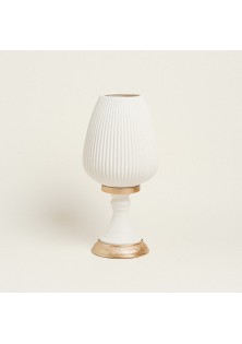 Beauty Home ΒΑΖΟ ΕΚΡΟΥ ΜΕ ΒΑΣΗ 48 cm