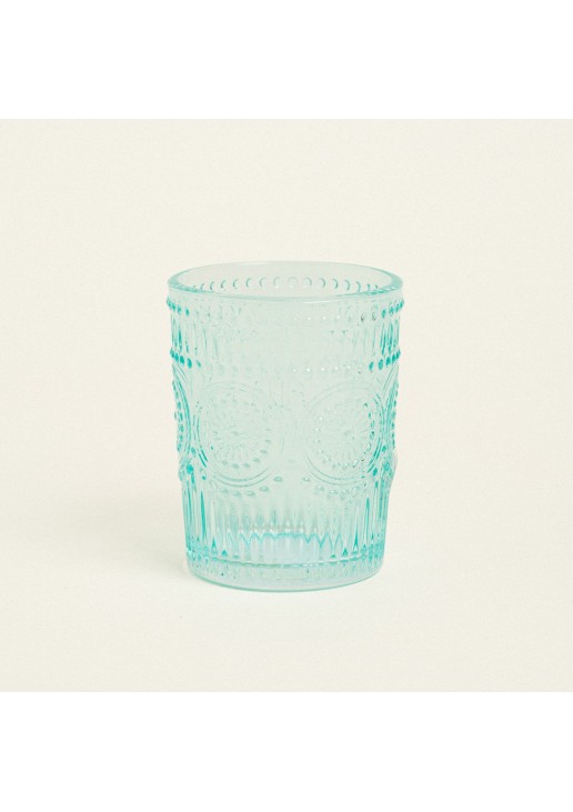 Beauty Home ΠΟΤΗΡΙ ΓΥΑΛΙΝΟ ΑΝΑΓΛΥΦΟ 8 x 10 cm ΒΕΡΑΜΑΝ