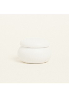 Beauty Home ΚΕΡΑΜΙΚΗ ΜΠΙΖΟΥΤΙΕΡΑ ΜΑΚΑΡΟΝ 6,5 x 5 cm ΛΕΥΚΟ