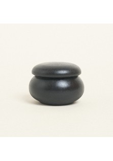 Beauty Home ΚΕΡΑΜΙΚΗ ΜΠΙΖΟΥΤΙΕΡΑ ΜΑΚΑΡΟΝ 6,5 x 5 cm ΜΑΥΡΟ