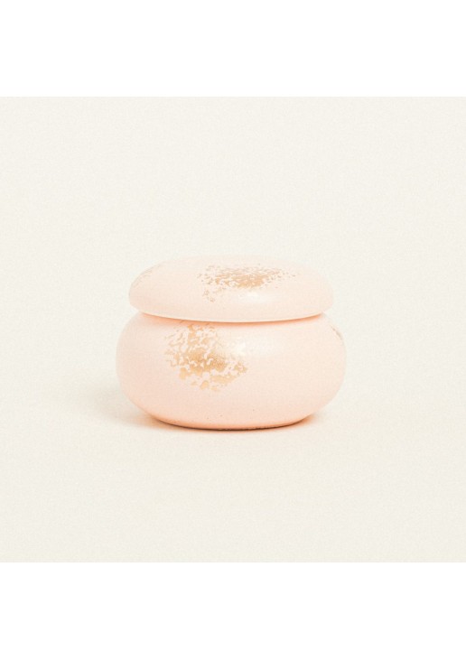 Beauty Home ΚΕΡΑΜΙΚΗ ΜΠΙΖΟΥΤΙΕΡΑ ΜΑΚΑΡΟΝ ΜΕ ΧΡΥΣΗ ΛΕΠΤΟΜΕΡΕΙΑ 6,5 x 5 cm ΣΟΜΟΝ / ΧΡΥΣΟ