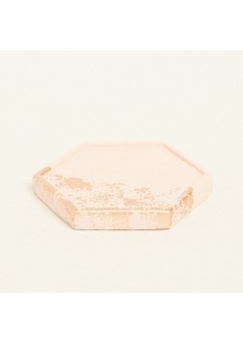 Beauty Home ΚΕΡΑΜΙΚΟ ΠΟΛΥΓΩΝΟ ΣΟΥΒΕΡ ΜΕ ΧΡΥΣΕΣ ΛΕΠΤΟΜΕΡΕΙΕΣ 9 x 10 X 1,2 cm ΣΟΜΟΝ / ΧΡΥΣΟ