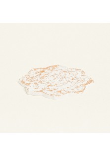 Beauty Home ΚΕΡΑΜΙΚΟ ΛΟΥΛΟΥΔΙ ΣΟΥΒΕΡ 10,5 x 11 x 1,2 cm ΛΕΥΚΟ / ΧΡΥΣΟ
