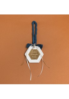 Beauty Home ΚΡΕΜΑΣΤΟ ΠΟΛΥΓΩΝΟ ΚΕΡΑΜΙΚΟ ΜΕ PLEXI ΑΓΑΠΗ ΕΥΤΥΧΙΑ ΥΓΕΙΑ ΠΕΤΡΟΛ