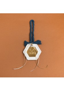 Beauty Home ΚΡΕΜΑΣΤΟ ΠΟΛΥΓΩΝΟ ΚΕΡΑΜΙΚΟ ΜΕ PLEXI MERRY CHRISTMAS ΠΕΤΡΟΛ
