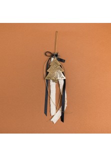 Beauty Home ΚΡΕΜΑΣΤΟ ΜΕΤΑΛΛΙΚΟ ΔΕΝΤΡΟ ΧΡΥΣΟ