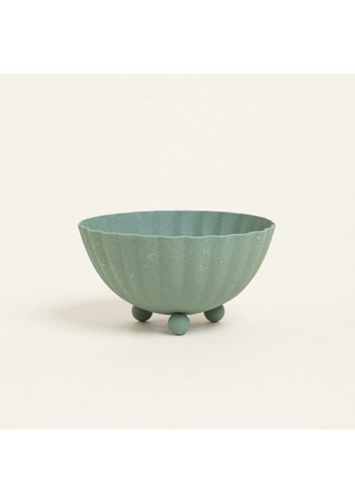 Beauty Home ΜΕΤΑΛΛΙΚΟ ΜΠΩΛ 8 x 5 CM ΧΑΚΙ
