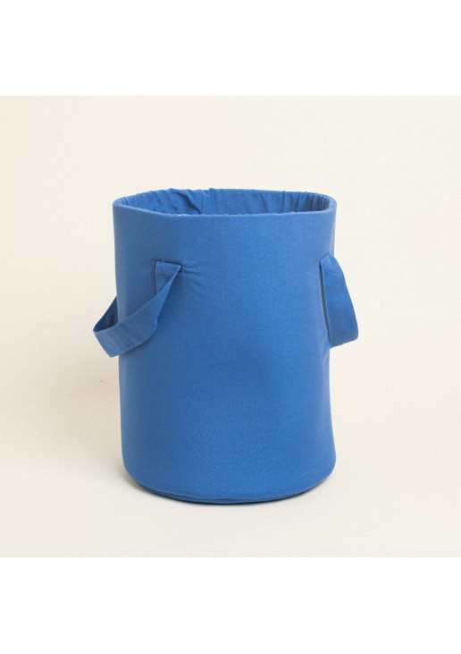 Beauty Home ΣΑΚΟΣ ΚΥΛΙΝΔΡΟΣ 43 x 30 cm ΜΟΝΟΧΡΩΜΟ PREMIUM ΜΠΛΕ ΡΟΥΑ