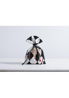 Beauty Home ΠΟΥΓΚΙ ΔΙΑΜΑΝΤΙ ΑΣΠΡΟΜΑΥΡΟ 12 x 17 cm