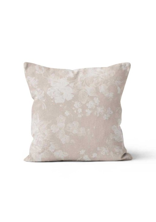 Beauty Home ΜΑΞΙΛΑΡΟΘΗΚΗ ΛΕΥΚΑ ΛΟΥΛΟΥΔΙΑ 40 x 40 cm ΜΕ ΓΕΜΙΣΜΑ