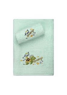 Σετ πετσέτες Art 5408 Σετ 2τμχ Βεραμάν Beauty Home ΣΕΤ 2ΤΜΧ
