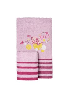 Beauty Home Σετ πετσέτες Art 5420 Σετ 2τμχ Λιλά