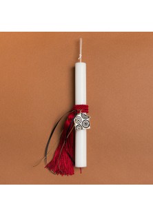 Beauty Home ΛΑΜΠΑΔΑ 33cm ΚΟΚΚΙΝΗ ΦΟΥΝΤΑ ΚΑΙ ΣΠΙΤΙ ΣΜΑΛΤΟ ΣΕ ΣΥΣΚΕΥΑΣΙΑ ΔΩΡΟΥ