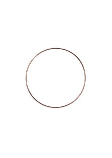 Beauty Home ΜΕΤΑΛΛΙΚΟΣ ΚΥΚΛΟΣ ΡΟΖ ΧΡΥΣΟ 20 CM