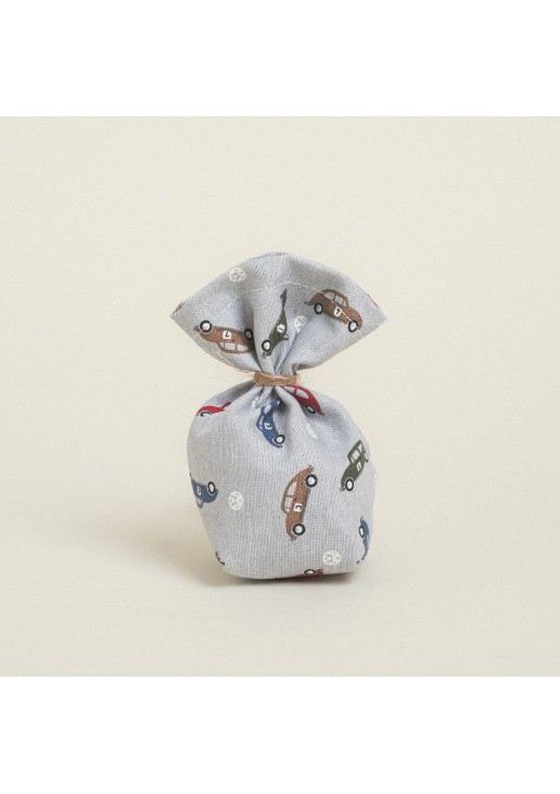 Beauty Home ΠΟΥΓΚΙ ΜΕ ΒΑΣΗ 8 x 12 cm ΜΙΝΙ ΑΥΤΟΚΙΝΗΤΑΚΙΑ ΓΚΡΙ