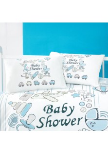 Beauty Home Ζεύγος μαξιλαροθήκες βρεφικές Art 5607 35x45 Γαλάζιο