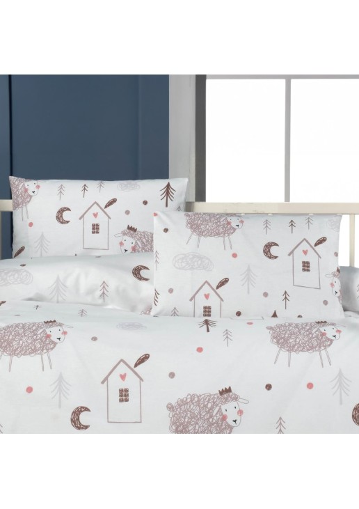 Beauty Home Ζεύγος μαξιλαροθήκες βρεφικές Art 5608 35x45 Σάπιο μήλο