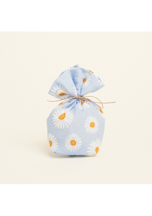 Beauty Home ΠΟΥΓΚΙ ΜΕ ΒΑΣΗ 8 x 12 cm ΠΟΠΛΙΝΑ ΜΑΡΓΑΡΙΤΕΣ ΓΑΛΑΖΙΟ ΦΟΝΤΟ