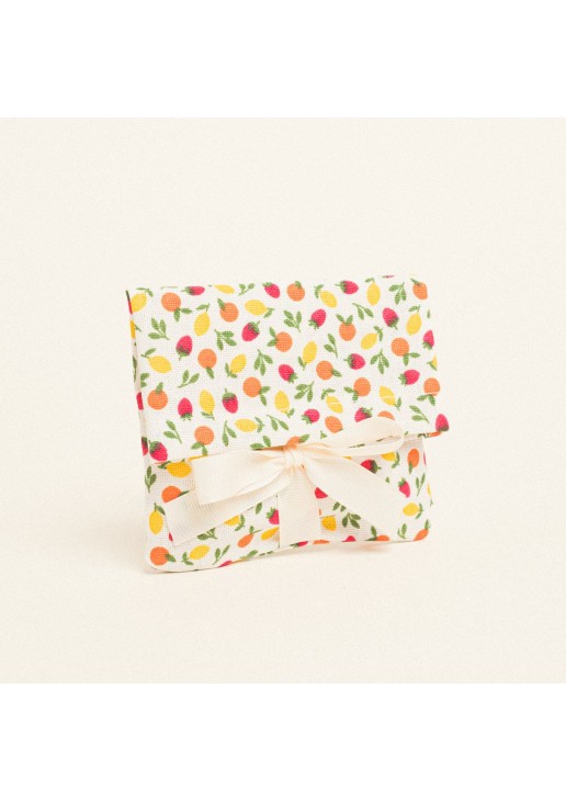 Beauty Home ΠΟΥΓΚΙ ΜΕ ΚΟΡΔΕΛΑ 12 x 17 cm ΜΙΝΙ ΦΡΟΥΤΑ MIX