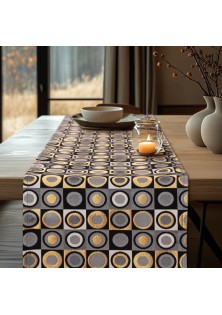 Beauty Home ΡΑΝΝΕΡ ΣΤΟΦΑ ROUND CIRCLE LUXURY