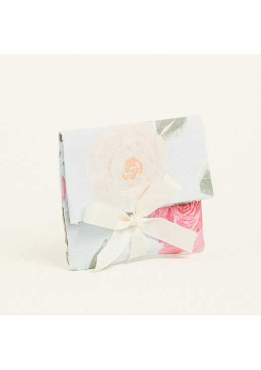 Beauty Home ΠΟΥΓΚΙ ΜΕ ΚΟΡΔΕΛΑ 12 x 17 cm ΤΡΙΑΝΤΑΦΥΛΛΑ ΓΑΛΑΖΙΟ ΦΟΝΤΟ