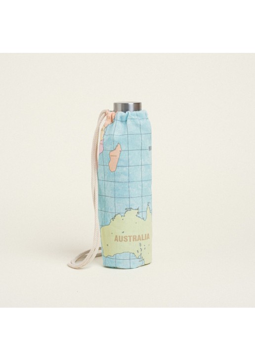 Beauty Home ΘΗΚΗ ΓΙΑ ΜΠΟΥΚΑΛΙ ΜΕ ΚΟΡΔΟΝΙ 22 x 12 cm ΧΑΡΤΗΣ ΕΓΧΡΩΜΟΣ