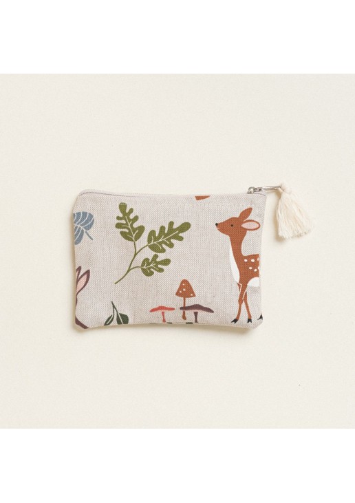 Beauty Home ΠΟΡΤΟΦΟΛΑΚΙ 9 x 16 cm FOREST WOOD ANIMALS