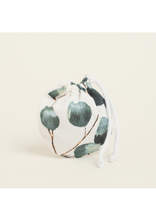 Beauty Home ΠΟΥΓΚΙ ΟΒΑΛ ΜΕ ΚΟΡΔΟΝΙ 13 x 14 cm ΕΥΚΑΛΥΠΤΟΣ