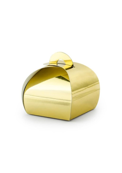 Beauty Home ΚΟΥΤΑΚΙ ΧΡΥΣΟ 6Χ6Χ5.5 CM 10 TEM