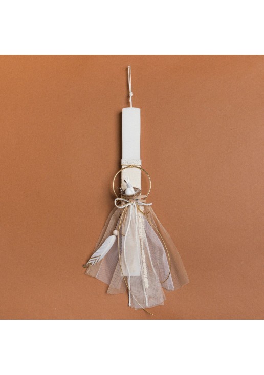 Beauty Home ΛΑΜΠΑΔΑ 33cm ΚΡΙΚΟΣ ΜΕ ΛΑΓΟ ΣΕ ΣΥΣΚΕΥΑΣΙΑ ΔΩΡΟΥ