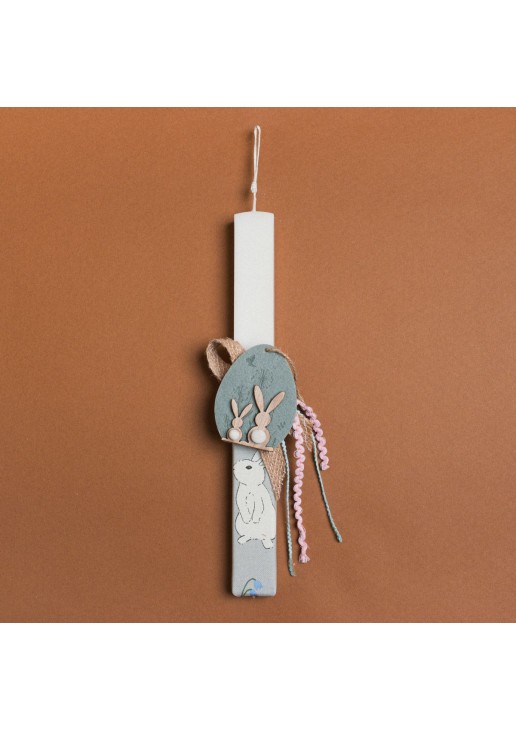 Beauty Home ΛΑΜΠΑΔΑ ΛΕΥΚΗ 33cm ΤΣΟΧΙΝΟ ΑΥΓΟ ΣΕ ΣΥΣΚΕΥΑΣΙΑ ΔΩΡΟΥ