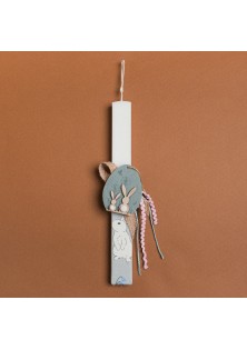 Beauty Home ΛΑΜΠΑΔΑ ΛΕΥΚΗ 33cm ΤΣΟΧΙΝΟ ΑΥΓΟ ΣΕ ΣΥΣΚΕΥΑΣΙΑ ΔΩΡΟΥ