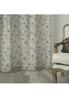 Beauty Home Κουρτίνα Art 6120 280x280 Μπεζ,Κόκκινο,Μπλε