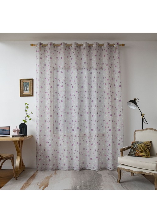 Beauty Home Κουρτίνα Art 6122 280x280 Γκρι