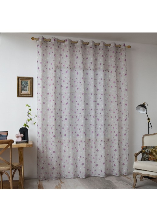 Beauty Home Κουρτίνα Art 6122 280x280 Γκρι