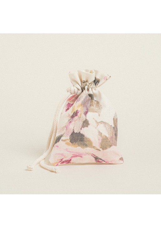 Beauty Home ΠΟΥΓΚΙ ΜΕ ΚΟΡΔΟΝΙ 12 x 17 cm ΚΛΑΣΙΚΟ ΦΛΟΡΑΛ ΕΚΡΟΥ