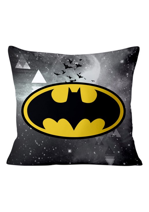 Μαξιλάρι με γέμιση Art 6184 Batman 40x40 Γκρι Beauty Home