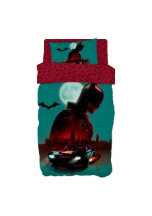 Beauty Home Σετ κουβερλί μονό Art 6185 The Batman 160x240 Εμπριμέ