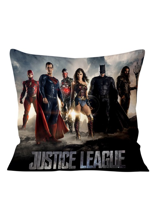 Beauty Home Μαξιλάρι με γέμιση Justice League Art 6186 40x40 Εμπριμέ