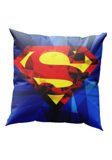 Μαξιλάρι με γέμιση Art 6187 Superman 40x40 Μπλε Beauty Home