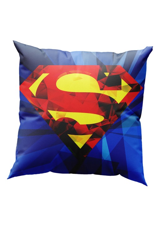 Μαξιλάρι με γέμιση Art 6187 Superman 40x40 Μπλε Beauty Home