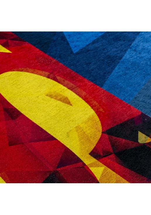 Beauty Home Χαλί Art 6187 Superman 130Χ180 Μπλε