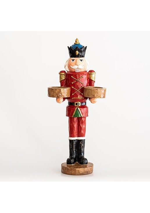 Beauty Home ΣΤΡΑΤΙΩΤΗΣ, ΚΟΚΚΙΝΟΣ, ΚΗΡΟΠΗΓΙΟ, 2 ΘΕΣΕΙΣ ΓΙΑ ΡΕΣΩ, 38cm