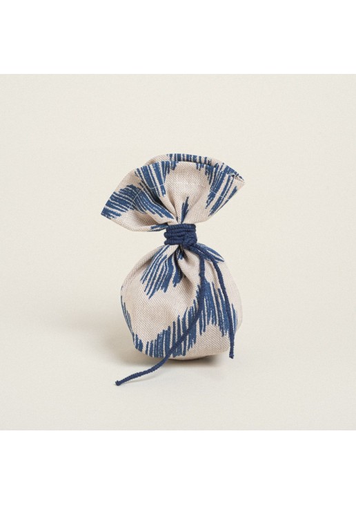 Beauty Home ΠΟΥΓΚΙ ΜΕ ΒΑΣΗ 8 x 12 cm ΜΠΛΕ ΖΙΓΚΖΑΓΚ