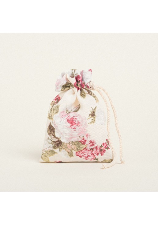 Beauty Home ΠΟΥΓΚΙ ΜΕ ΚΟΡΔΟΝΙ 12 x 17 cm ΦΛΟΡΑΛ VINTAGE