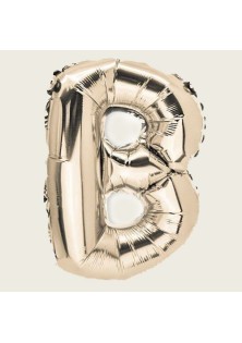 Beauty Home ΜΠΑΛΟΝΙ ΓΡΑΜΜΑ “B” 36cm ΧΡΥΣΟ